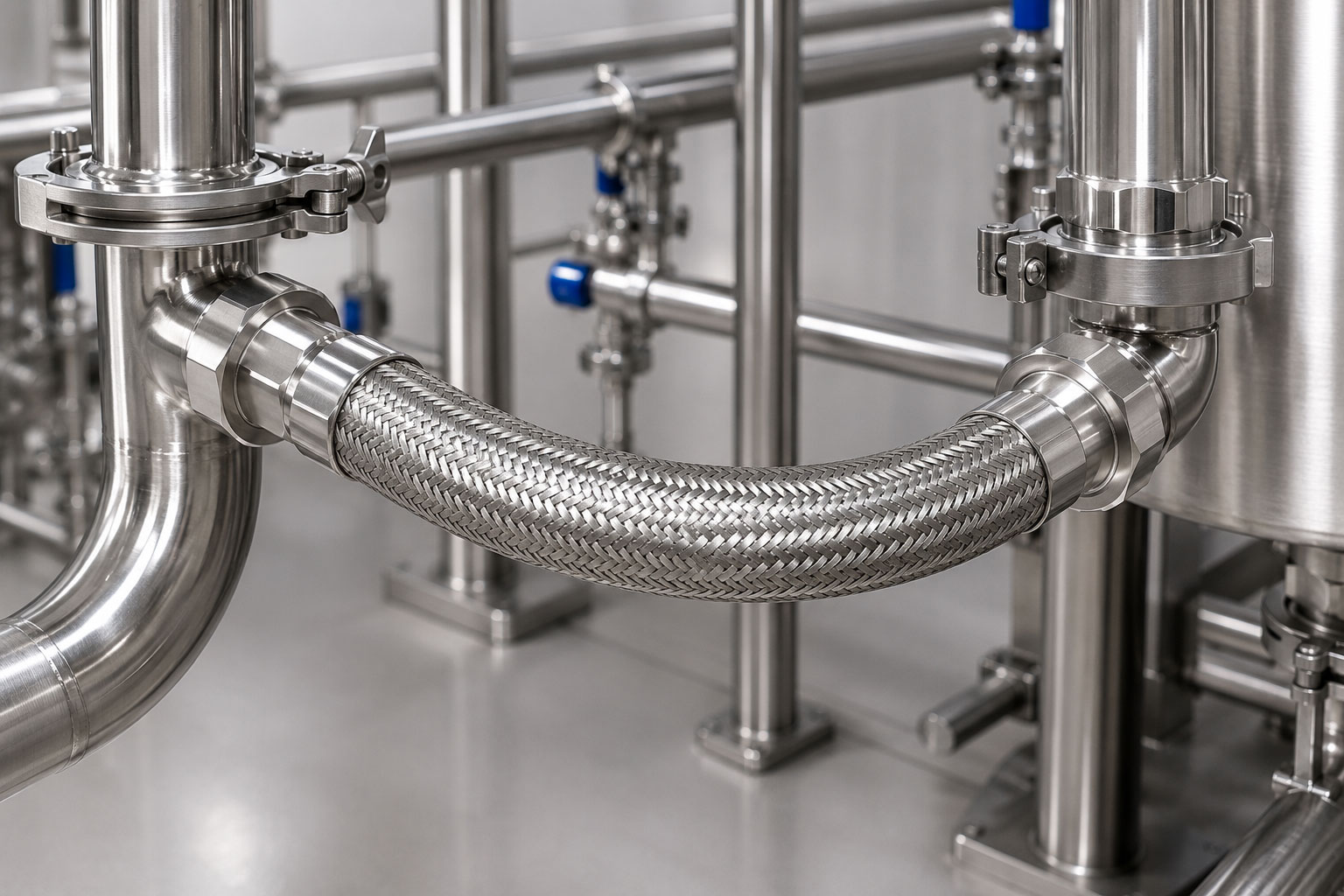 Stainless Steel Corrugated Hose with SS Braiding