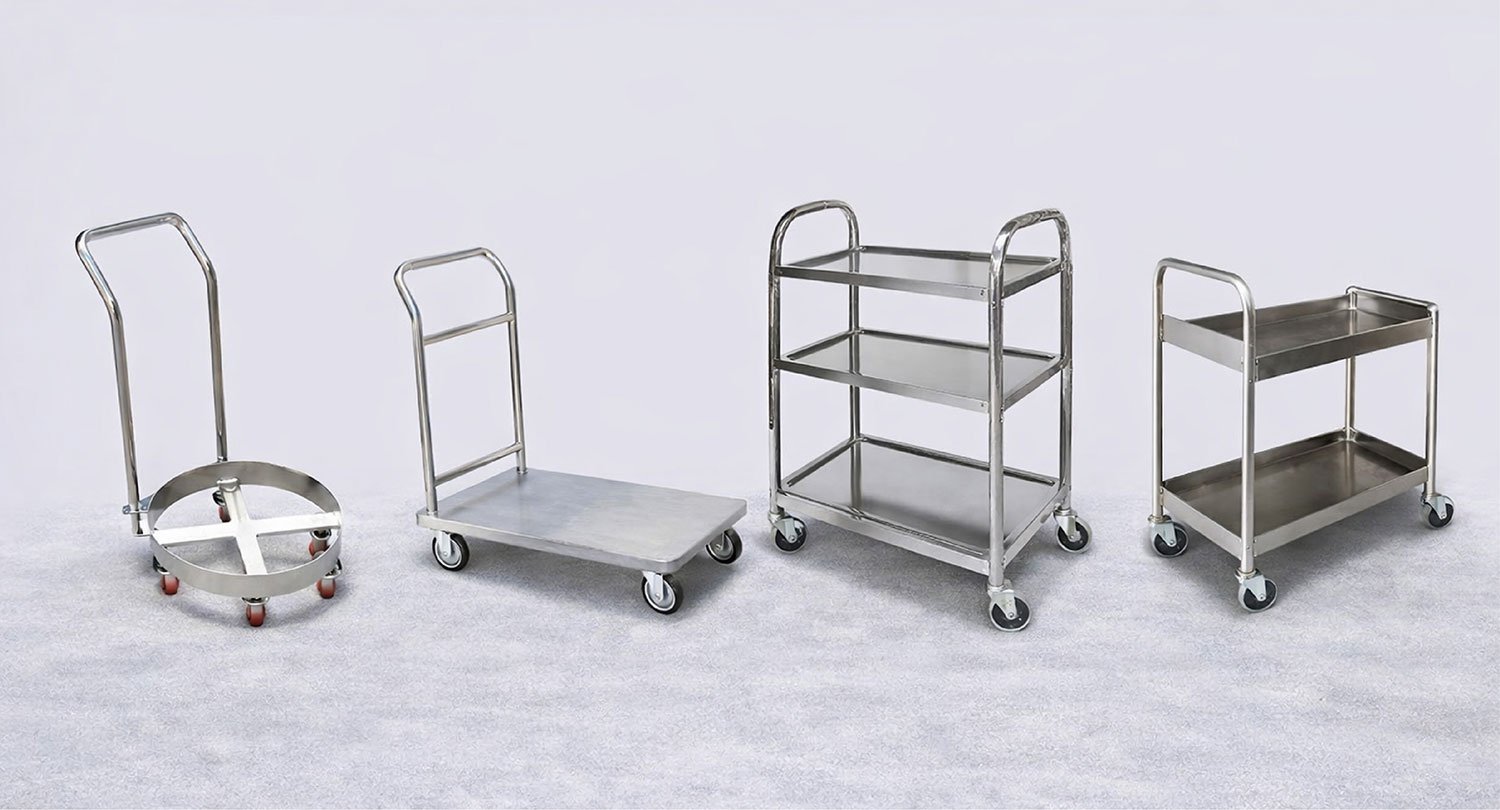 Stainless Steel Trolley